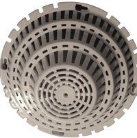 cigarette smoke detector inside cage